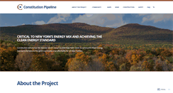 Desktop Screenshot of constitutionpipeline.com